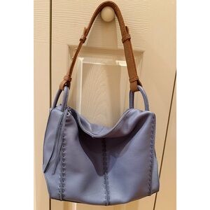 NWOT The Sak Blue Los Feliz Hobo Leather Bag